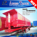40 cubic meter container tipper trailer and dump trailer truck